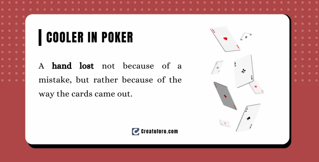 What Does Cooler Mean In Poker And How To Avoid